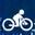 Pictogramme vélo rapide